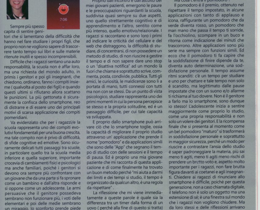 Quando da internet un “pomodoro” aiuta a studiare ai ragazzi